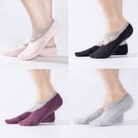 棉防滑瑜伽袜子成人室内地板袜软底瑜伽鞋防滑蹦床袜舞蹈袜