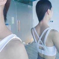 健身女孩一体式运动内衣高强度防震收副乳瑜伽文胸速干背心聚拢