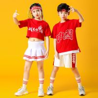 六一儿童演出服街舞儿童潮服街舞套装男童爵士舞服装女童套装