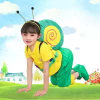 六一儿童动物演出服小荷风采蜗牛的梦想舞蹈服幼儿园卡通表演道具