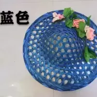 斗笠帽舞蹈道具俏江南黎乡笠影儿童演出道具竹编舞蹈帽子广场舞舞