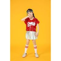儿童啦啦队运动会服装男女童街舞爵士舞蹈中小学生六一合唱演出服