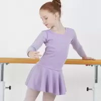 儿童舞蹈服女童练功服女孩芭蕾舞裙夏季短袖跳舞衣幼儿中国舞服装