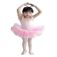 舞蹈服儿童短袖女童春夏季芭蕾舞裙中国舞蓬蓬裙幼儿考级练功服装