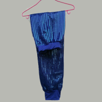 演出舞台服装ds街舞爵士舞夜店女歌手包臀闪闪亮片打底裤长裤热裤