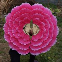 开场舞蹈牡丹花扇大花瓣舞蹈扇广场舞团体操活动道具舞台演出扇子