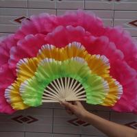 开场舞蹈牡丹花扇大花瓣舞蹈扇广场舞团体操活动道具舞台演出扇子