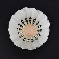 12只装羽毛球鹅毛室内外比赛防风训练用球球