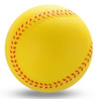 pu棒球 发泡棒球弹力球 pu压力垒球 发泡垒球学生软式棒球