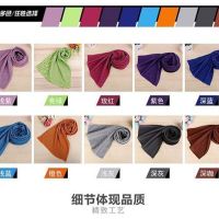 夏季运动毛巾速干降温健身房瑜伽户外跑步吸汗冷感汗巾男女冰凉巾
