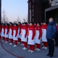 中国家队冬季运动大衣男女训练长款过膝羽绒棉服儿童保暖加厚加绒