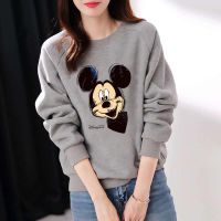 棉2021春秋新款宽松卫衣女洋气减龄韩版冬季加绒外套打底上衣潮