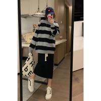 新品 搭配不孤单 可搭任何上衣百搭显瘦抽绳开叉半身裙不规则半裙