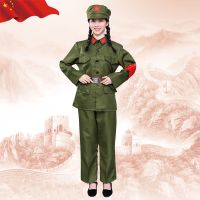 八路军演出服鬼子表演红军装村姑王二小农民抗战服装