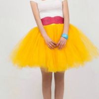 原宿成人儿童舞台舞蹈演出服公主婚纱网纱芭蕾蛋糕蓬蓬裙半身纱裙