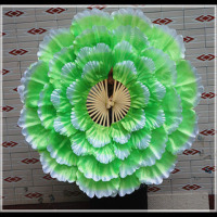 牡丹花扇 大花瓣扇子 新款舞蹈扇子新型舞蹈扇舞蹈团体操道具