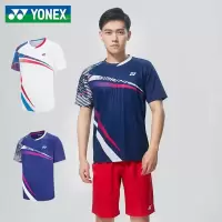 2021新款夏季羽毛球服男女款排汗透气速干短袖t恤短裤运动服