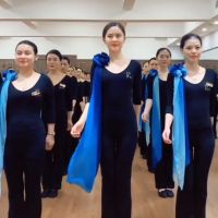 连体式形体训练服装雅女人名媛舞蹈显瘦礼仪培训服练功服套装