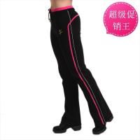 舞蹈裤练功裤长裤女成人微喇叭健美操服装跳舞裤2609