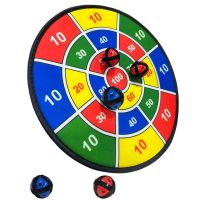 儿童飞镖盘套装幼儿园投掷粘靶球家用安全飞镖靶吸盘球飞标盘玩具