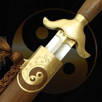 剑 不锈钢男女剑宝剑晨练剑武术剑半软剑未开刃