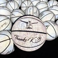 夜光科比纪念版潮个性网红反光篮球7号标准成人青少年蓝球