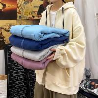 大码女装外套2021新款春秋chic复古港味温柔风情侣ins潮卫衣开衫y