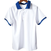 夏季校服班服短袖翻领运动t恤衫初高中小学生男女款宽松上衣