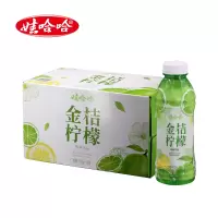 娃哈哈金桔柠檬风味饮品500ml(1*15)