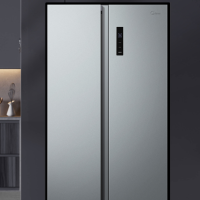 负卖美的冰箱BCD-558WKPM(E)钛钢灰-星烁