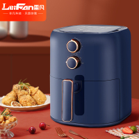 雷凡空气炸锅电烤微光波炉多功能智能无油烟空气炸锅烘热薯条机 5L大容量-[旋钮控时]-精准控温[LF-J50]