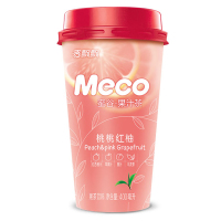 香飘飘 桃桃红柚果汁茶 400ml*15杯 整箱