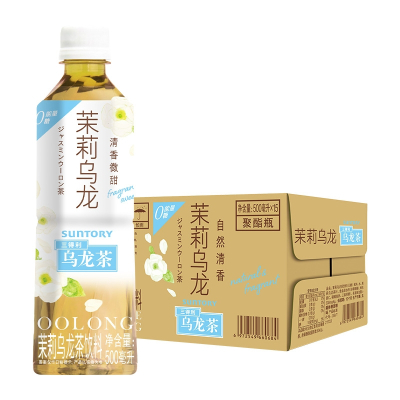 三得利 茉莉乌龙茶500ml*15瓶