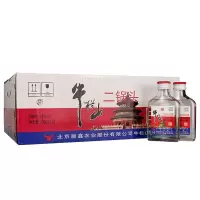 牛栏山二锅头白酒56度100ml*40瓶