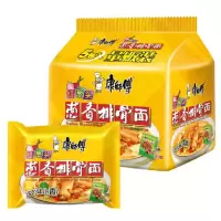 康师傅葱香排骨面五连包(整箱)