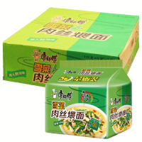 康师傅雪笋肉丝煨面五连包(整箱)