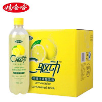 娃哈哈C驱动柠檬汁碳酸饮530ml*12瓶
