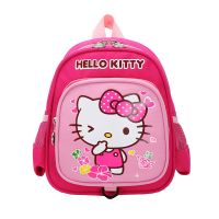 防走失儿童书包男幼儿园小班大女童包包可爱公主2岁宝宝背包3-6岁 玫红色kt