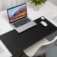 加热办公桌垫加热鼠标垫发热暖手垫学生儿童写字保暖垫防水暖桌垫 黑色 (60cm*36cm)厚度5mm