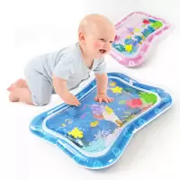 宝宝学爬行水垫6个月儿童拍拍垫充气水垫12个月水床B婴儿爬行玩具 宝宝学爬行水垫6个月