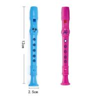 儿童音乐手机玩具男女孩电话 婴儿可咬小孩玩具手机益智0-1岁宝宝 笛子一支装(随色随机) 配送普通电池款