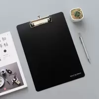 新风琴包多层文件夹子文件袋写字板学生用试卷收纳夹资料册插页创 写字板 全黑色
