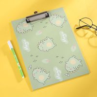 A4卡通文件夹学生试卷夹子小清新简约文具资料板夹垫板夹票据夹板 多个恐龙 单个装