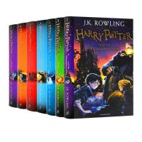 英版哈利波特全集英文原版书籍1-8 Harry Potter 全套英语原著 新版哈利波特英文版7册(无礼盒)