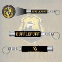 哈利波特周边 格兰芬多斯莱特林拉文克劳全套投影手电筒钥匙扣 赫奇帕奇(小手电挂件)
