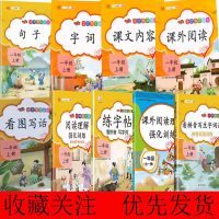2021版阅读理解强化训练一年级上下册语文人教版课内课本同步训练 一年级上册 看拼音写词语