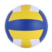 排球中考专用排球女男儿童初学者训练比赛软式5号充气排球 基础款5号小学生款式颜色随机 充气发货无赠品