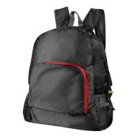 折叠双肩包多功能旅行背包户外背包登山包收纳背包轻便简约大容量 深黑:大哥店 轻便简约一个装