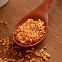 潮汕油炸蒜蓉酥干蒜头酥油蒜粒餐厅调味品调料商用调料汤粉面烧烤 鲜榨蒜酥250g[尝鲜袋装] 收藏关注加购截图给客服送小吃