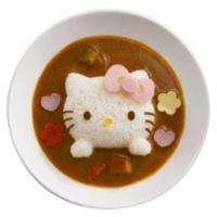 正版hellokitty饭团模具 宝宝米饭DIY模具凯蒂猫咖喱饭便当工具 正版hellokitty饭团模具 宝宝米饭DI